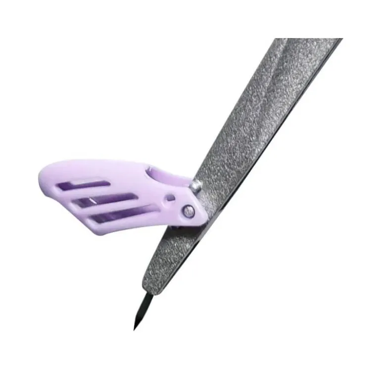 COMPAS LIDERPAPEL LOCK DEVICE CON ADAPTADOR UNIVERSAL Y TUBO DE MINAS COLOR VIOLETA