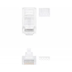 CONECTOR NANOCABLE RJ45 8 HILOS CATEGORIA 6