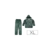 CONJUNTO DE LLUVIA DELTAPLUS 400 POLIESTER/PVC VERDE TALLA XL