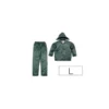 CONJUNTO DE LLUVIA DELTAPLUS 400 POLIESTER/PVC VERDE TALLA L