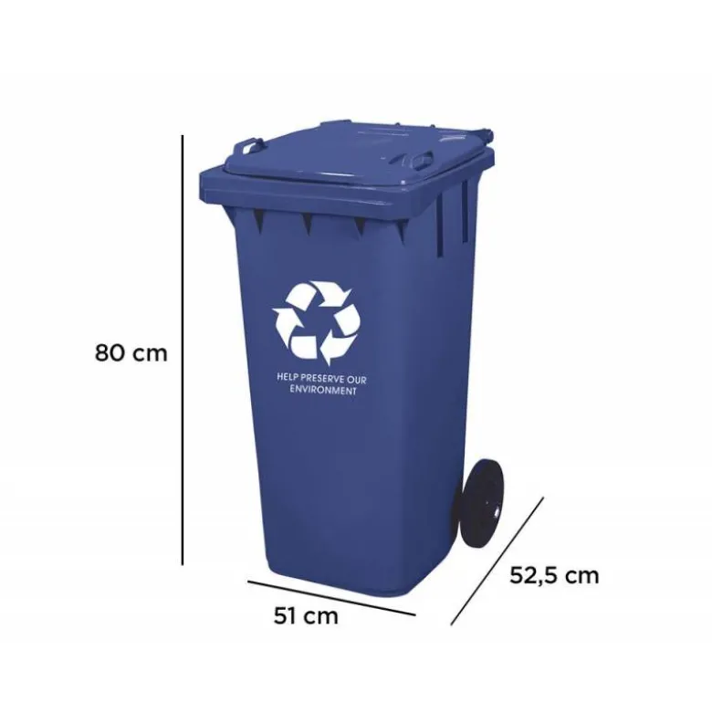 Contenedor de plastico Q-Connec de 100 L