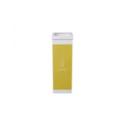 Contenedor papelera reciclaje Paperflow tapa Poliestireno Para plástico 60 L