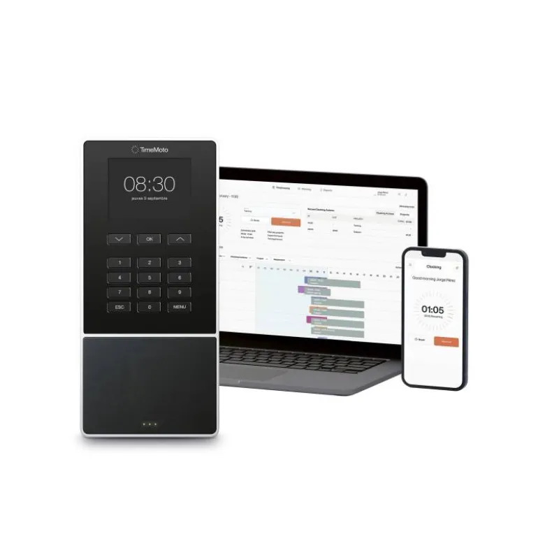 CONTROLADOR DE PRESENCIA SAFESCAN TM-616 CON CODIGO PIN O TARJETA RFID HASTA 200 USUARIOS CONEXION ETHERNET Y