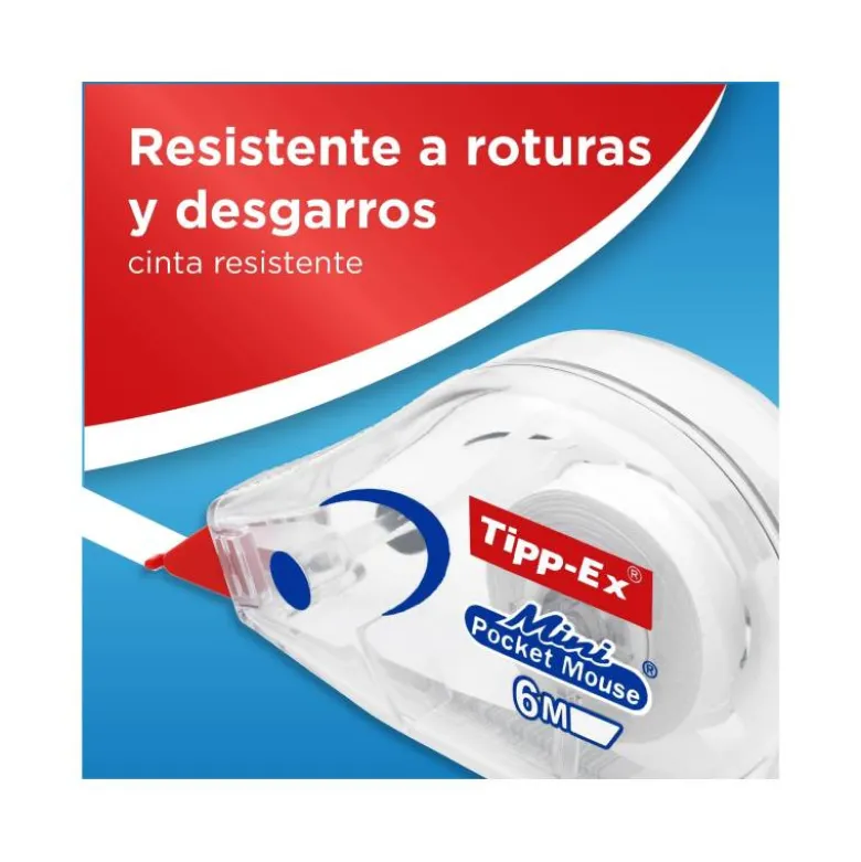 Corrector Tipp-ex cinta mini mouse 5 mm x 6 m.