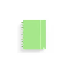 CUADERNO CARCHIVO INGENIOX FOAM A4 80H CUADRICULA VERDE PASTEL