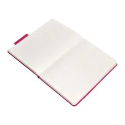 CUADERNO CON GOMILLA ANTARTIK NOTES TAPA DURA A4 HOJAS RAYAS BURDEOS 100 HOJAS 80 GR FSC
