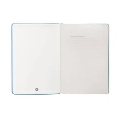 CUADERNO CON GOMILLA ANTARTIK NOTES TAPA DURA A4 HOJAS CUADRICULA AZUL CLARO 100 HOJAS 80 GR FSC