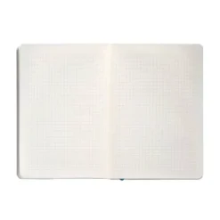 CUADERNO CON GOMILLA ANTARTIK NOTES TAPA BLANDA A5 HOJAS CUADRICULA AZUL CLARO 80 HOJAS 80 GR FSC