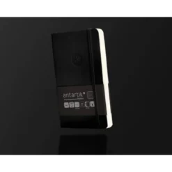 CUADERNO CON GOMILLA ANTARTIK NOTES TAPA BLANDA A6 CUADRICULA NEGRO 100 HOJAS 80 GR FSC