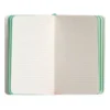 CUADERNO CON GOMILLA ANTARTIK NOTES TAPA BLANDA A6 RAYAS GRIS Y TURQUESA 100 HOJAS 80 GR FSC