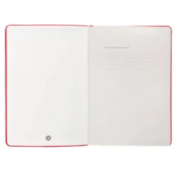 CUADERNO CON GOMILLA ANTARTIK NOTES TAPA DURA A5 HOJAS PUNTOS ROJO 100 HOJAS 80 GR FSC