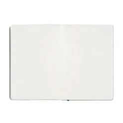 CUADERNO CON GOMILLA ANTARTIK NOTES TAPA BLANDA A5 HOJAS PUNTOS VERDE AGUAMARINA 80 HOJAS 80 GR FSC