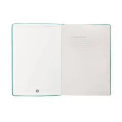 CUADERNO CON GOMILLA ANTARTIK NOTES TAPA DURA A4 HOJAS RAYAS TURQUESA 100 HOJAS 80 GR FSC