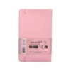 CUADERNO CON GOMILLA ANTARTIK NOTES TAPA DURA A6 HOJAS LISAS ROSA PASTEL 100 HOJAS 80 GR FSC