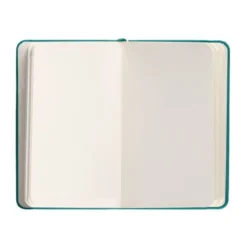 CUADERNO CON GOMILLA ANTARTIK NOTES TAPA DURA A6 HOJAS LISAS VERDE AGUAMARINA 100 HOJAS 80 GR FSC