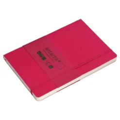 CUADERNO CON GOMILLA ANTARTIK NOTES TAPA BLANDA A5 HOJAS LISAS BURDEOS 80 HOJAS 80 GR FSC