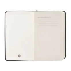 CUADERNO CON GOMILLA ANTARTIK NOTES TAPA DURA A6 HOJAS RAYAS NEGRO 100 HOJAS 80 GR FSC
