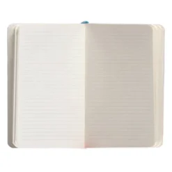 CUADERNO CON GOMILLA ANTARTIK NOTES TAPA BLANDA A6 RAYAS AZUL CLARO 100 HOJAS 80 GR FSC