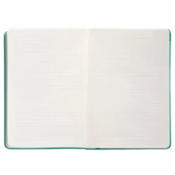 CUADERNO CON GOMILLA ANTARTIK NOTES TAPA DURA A5 HOJAS RAYAS TURQUESA 100 HOJAS 80 GR FSC