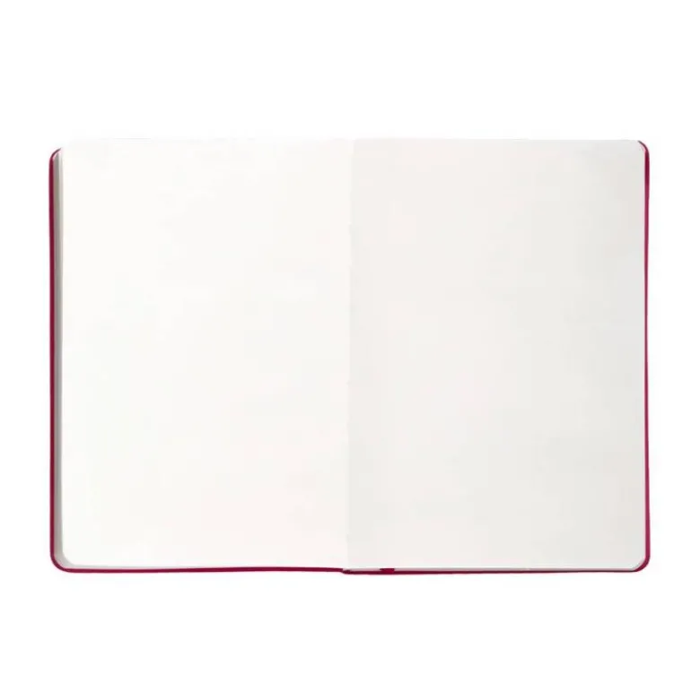 CUADERNO CON GOMILLA ANTARTIK NOTES TAPA DURA A4 HOJAS LISAS BURDEOS 100 HOJAS 80 GR FSC