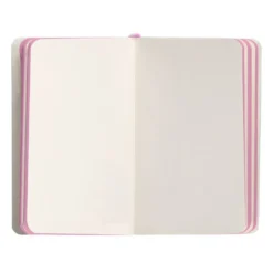 CUADERNO CON GOMILLA ANTARTIK NOTES TAPA BLANDA A6 HOJAS LISAS ROSA Y TURQUESA 100 HOJAS 80 GR FSC