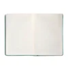 CUADERNO CON GOMILLA ANTARTIK NOTES TAPA DURA A4 HOJAS CUADRICULA VERDE AGUAMARINA 100 HOJAS 80 GR
