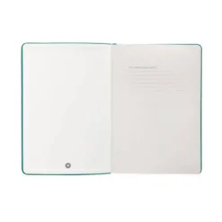 CUADERNO CON GOMILLA ANTARTIK NOTES TAPA DURA A4 HOJAS CUADRICULA VERDE AGUAMARINA 100 HOJAS 80 GR