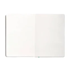 CUADERNO CON GOMILLA ANTARTIK NOTES TAPA BLANDA A5 HOJAS LISAS GRIS Y TURQUESA 80 HOJAS 80 GR FSC