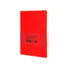 CUADERNO CON GOMILLA ANTARTIK NOTES TAPA BLANDA A5 HOJAS LISAS ROJO 80 HOJAS 80 GR FSC