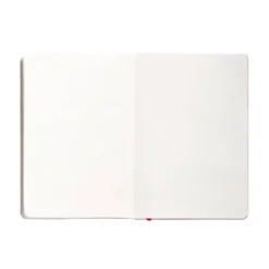 CUADERNO CON GOMILLA ANTARTIK NOTES TAPA BLANDA A5 HOJAS LISAS ROJO 80 HOJAS 80 GR FSC