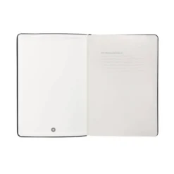 CUADERNO CON GOMILLA ANTARTIK NOTES TAPA DURA A4 HOJAS CUADRICULA NEGRO 100 HOJAS 80 GR FSC