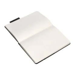 CUADERNO CON GOMILLA ANTARTIK NOTES TAPA DURA A4 HOJAS LISAS NEGRO 100 HOJAS 80 GR FSC