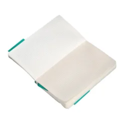 CUADERNO CON GOMILLA ANTARTIK NOTES TAPA BLANDA A6 CUADRICULA TURQUESA 100 HOJAS 80 GR FSC