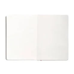 CUADERNO CON GOMILLA ANTARTIK NOTES TAPA BLANDA A5 HOJAS LISAS ROSA PASTEL 80 HOJAS 80 GR FSC