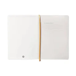 CUADERNO CON GOMILLA ANTARTIK NOTES TAPA BLANDA A5 HOJAS LISAS MORADO Y AMARILLO 80 HOJAS 80 GR FSC
