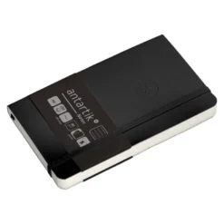 CUADERNO CON GOMILLA ANTARTIK NOTES TAPA BLANDA A6 RAYAS NEGRO 100 HOJAS 80 GR FSC