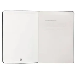 CUADERNO CON GOMILLA ANTARTIK NOTES TAPA DURA A5 HOJAS CUADRICULA NEGRO 100 HOJAS 80 GR FSC