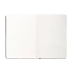 CUADERNO CON GOMILLA ANTARTIK NOTES TAPA BLANDA A5 HOJAS LISAS VERDE AGUAMARINA 80 HOJAS 80 GR FSC