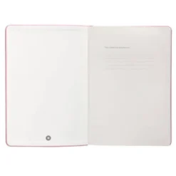 CUADERNO CON GOMILLA ANTARTIK NOTES TAPA DURA A5 HOJAS CUADRICULA ROSA PASTEL 100 HOJAS 80 GR FSC
