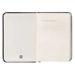 CUADERNO CON GOMILLA ANTARTIK NOTES TAPA DURA A7 HOJAS LISAS NEGRO 80 HOJAS 80 GR FSC