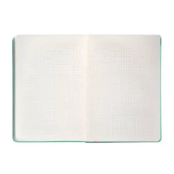 CUADERNO CON GOMILLA ANTARTIK NOTES TAPA DURA A4 HOJAS CUADRICULA ROSA Y TURQUESA 100 HOJAS 80 GR FSC