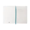 CUADERNO CON GOMILLA ANTARTIK NOTES TAPA BLANDA A5 HOJAS RAYAS AZUL CLARO 80 HOJAS 80 GR FSC