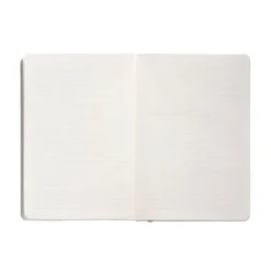 CUADERNO CON GOMILLA ANTARTIK NOTES TAPA BLANDA A5 HOJAS RAYAS ROSA Y TURQUESA 80 HOJAS 80 GR FSC