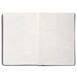 CUADERNO CON GOMILLA ANTARTIK NOTES TAPA DURA A5 HOJAS RAYAS AZUL MARINO 100 HOJAS 80 GR FSC