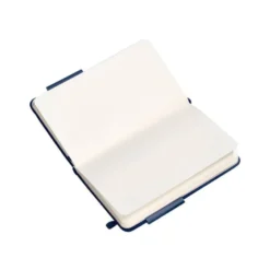 CUADERNO CON GOMILLA ANTARTIK NOTES TAPA DURA A6 HOJAS LISAS AZUL MARINO 100 HOJAS 80 GR FSC