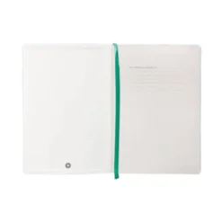 CUADERNO CON GOMILLA ANTARTIK NOTES TAPA BLANDA A5 HOJAS LISAS TURQUESA 80 HOJAS 80 GR FSC