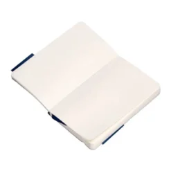 CUADERNO CON GOMILLA ANTARTIK NOTES TAPA BLANDA A6 HOJAS LISAS AZUL MARINO 100 HOJAS 80 GR FSC