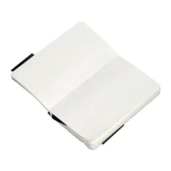 CUADERNO CON GOMILLA ANTARTIK NOTES TAPA BLANDA A6 HOJAS LISAS NEGRO 100 HOJAS 80 GR FSC