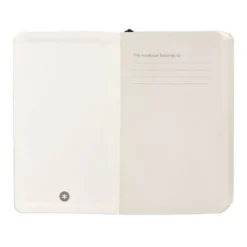 CUADERNO CON GOMILLA ANTARTIK NOTES TAPA BLANDA A6 HOJAS LISAS NEGRO 100 HOJAS 80 GR FSC