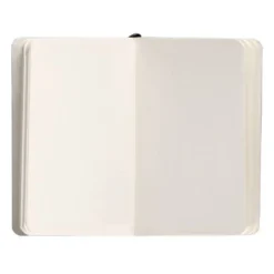 CUADERNO CON GOMILLA ANTARTIK NOTES TAPA BLANDA A6 HOJAS LISAS NEGRO 100 HOJAS 80 GR FSC